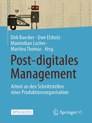 cover image of Post-digitales Management